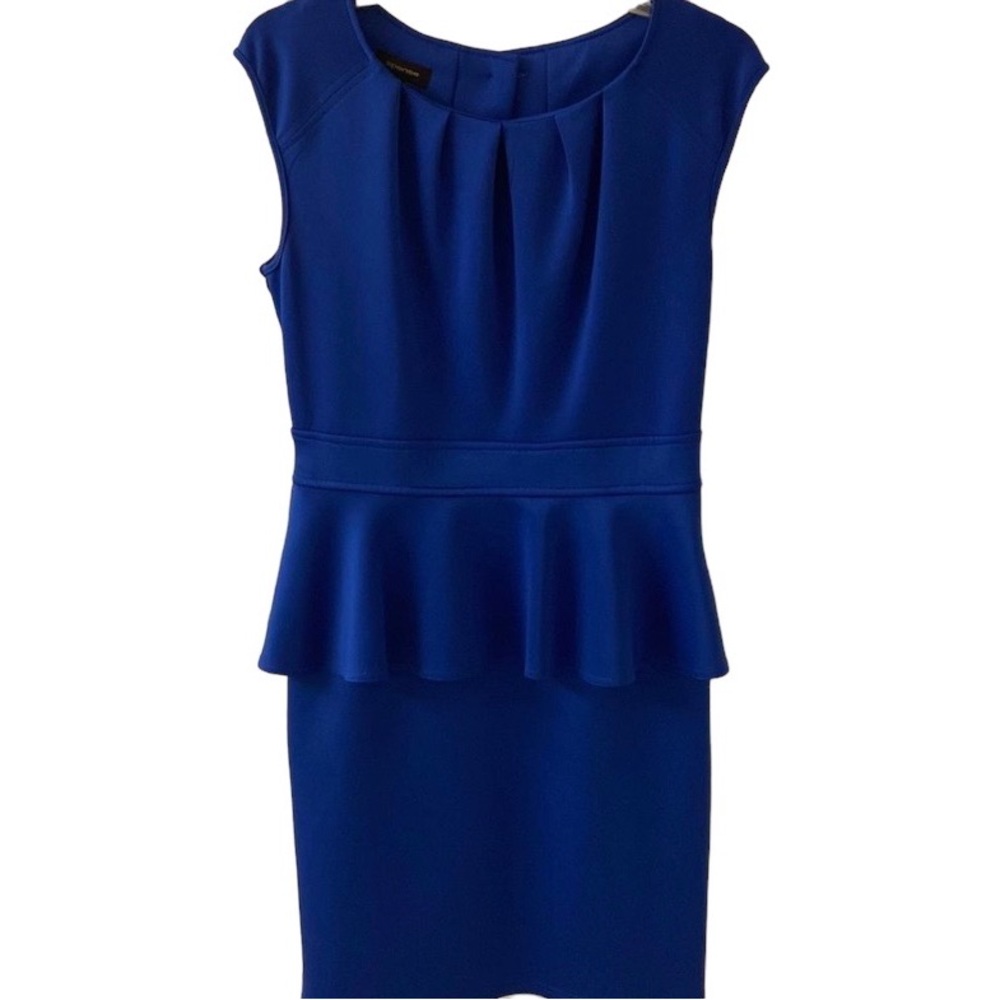 Spence peplum dress